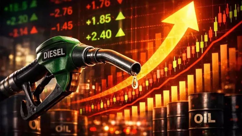 A scientific chart analyzing the correlation between rising petrol costs and declining organizational efficiency.