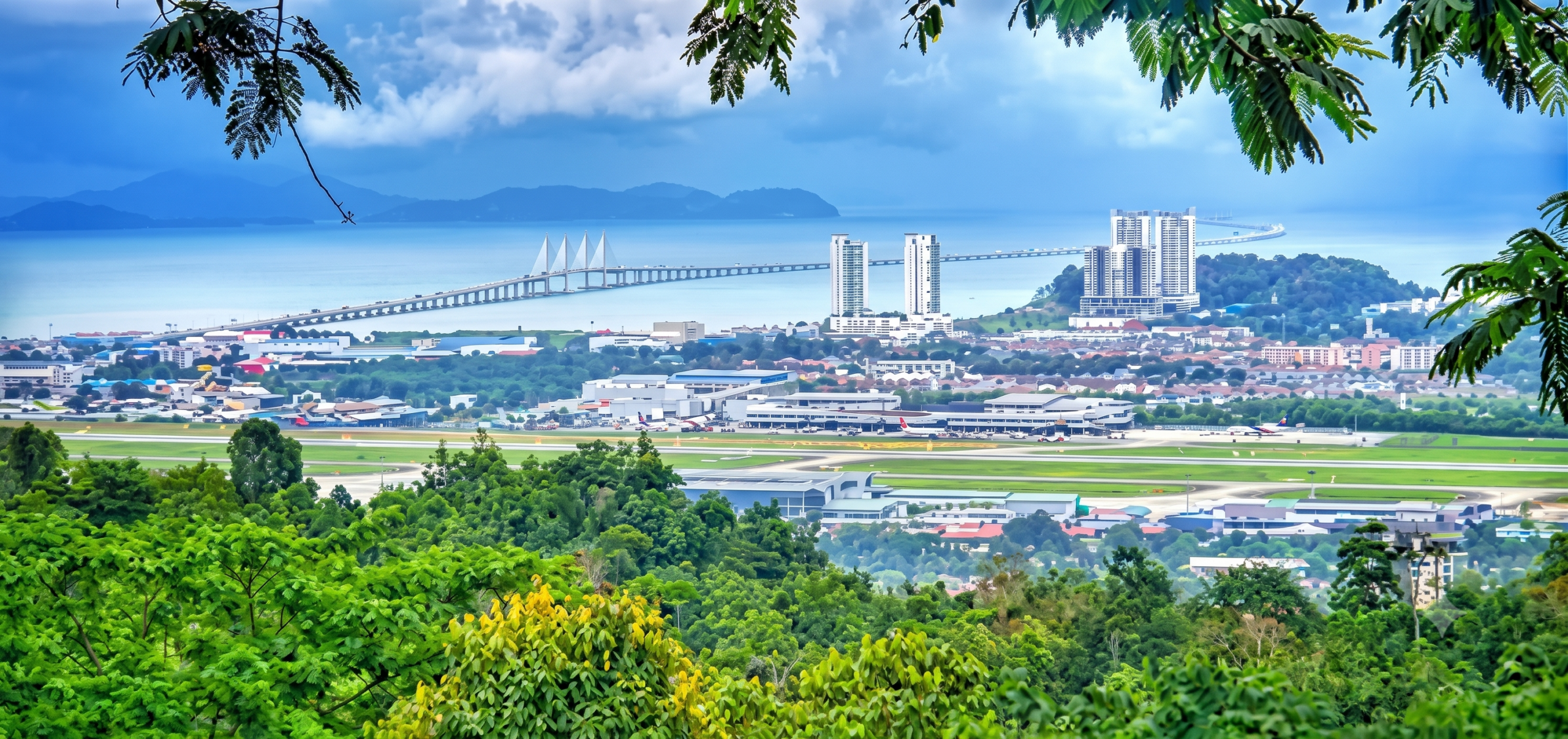 The strategic location of Bayan Lepas connecting local businesses and MNCs to the world.